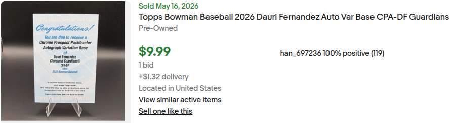 MarkMattern35's tweet photo. It really helps if you know what you're selling and your listing title reflects that.  What a steel someone got here. https://t.co/dIrQ2HUzWv