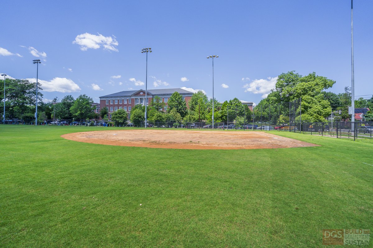 DCDGS's tweet photo. ⚾DGS has been hard at work renovating @dcdpr athletic fields across the District, including Taft Field, in time for the warmer weather. 

-The new batting cages
-ADA ramp accessed at the tennis courts
-Additional fencing
&amp; more are ready to be enjoyed!

#DGSMaintainsDC https://t.co/PP26toWW7n