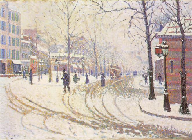 signac_paul's tweet photo. Boulevard de Clichy 1886 #artbots #signac https://t.co/kZFblvJ4MK