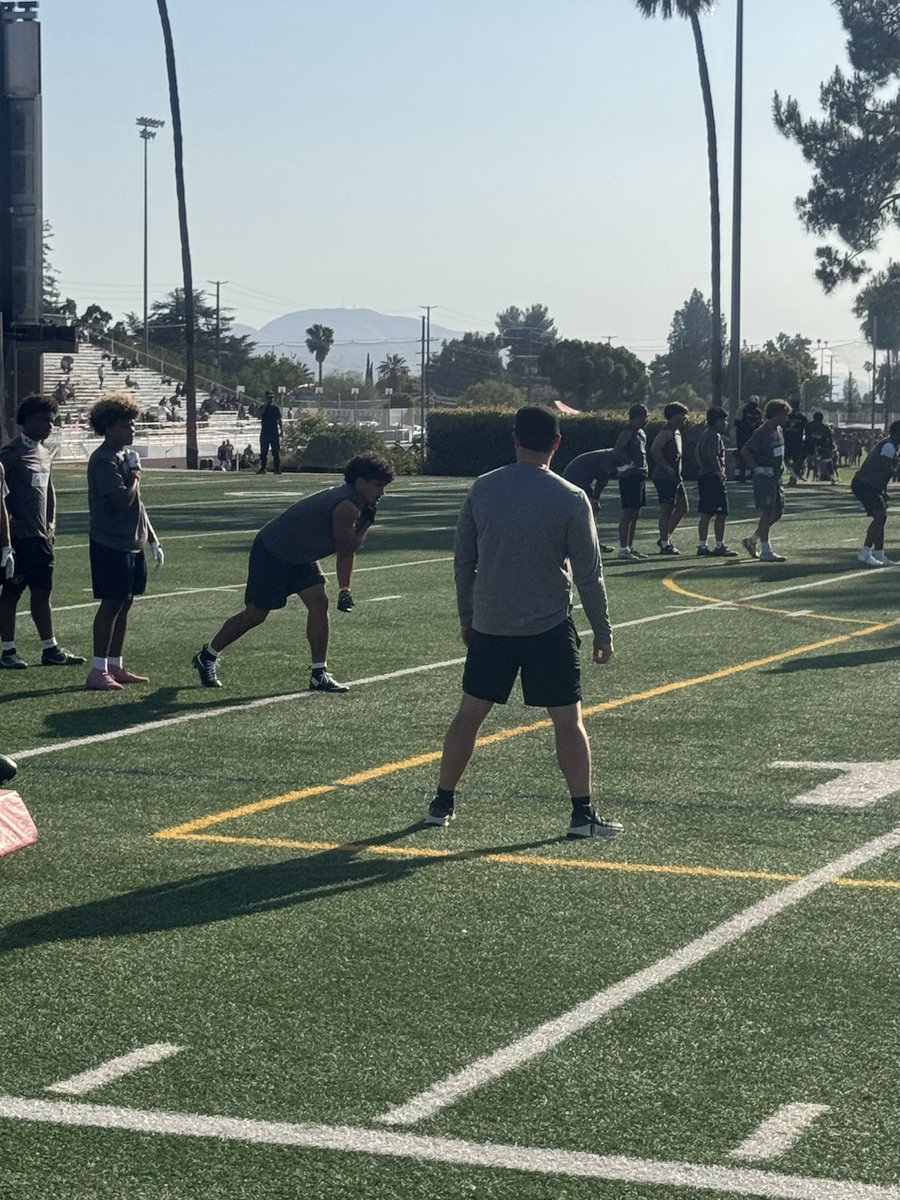 brandonHVfb's tweet photo. 2nd camp at Redlands had a lot of great competition out there, thankful for the coaching and coaches giving me the chance to show what I’m made of https://t.co/UKIh88PBFK