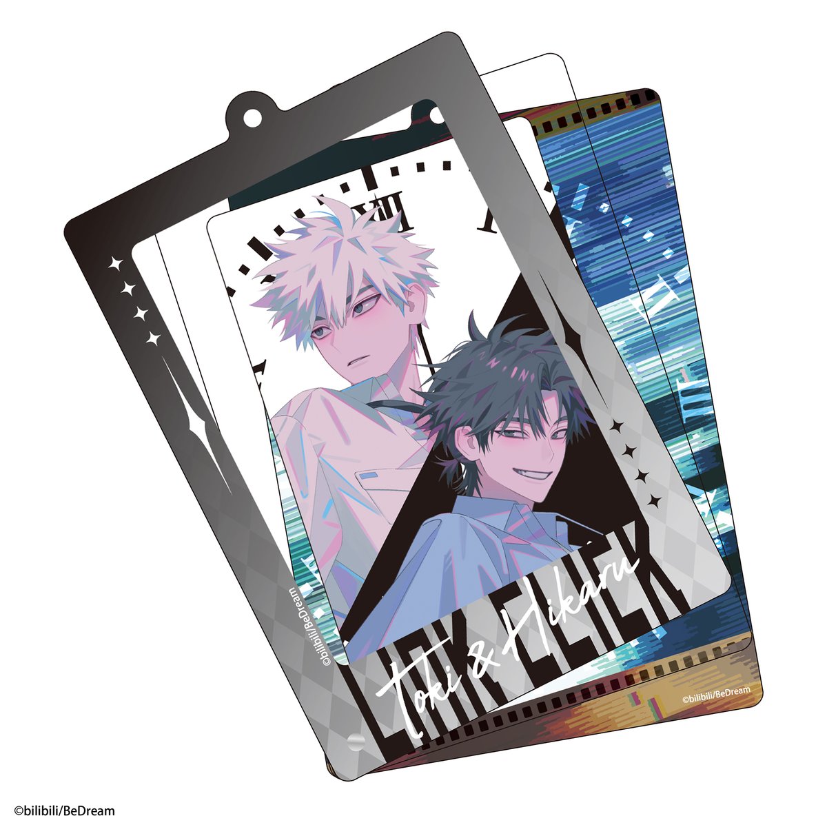 Atfes_portal's tweet photo. 【アトフェス   ONLINE SHOP】グッズ情報！
    TVアニメ『時光代理人 -LINK CLICK-』から新商品が予約受付開始✨
 
 ◤￣￣￣￣￣￣￣￣￣￣￣￣￣￣
    ・アクリルキャラスタンド
    ・オーロラ缶バッジ2個セット
    ・アクリルカード付きキーホルダー
    ・トレーディングフォト風カード
    ・凸凹アクリルパネル
    ＿＿＿＿＿＿＿＿＿＿＿＿＿＿＿◢
 
    #時光代理人 #アトフェス
 
 📢詳細、予約はこちらから
    https://t.co/t6Ra4RsBmU