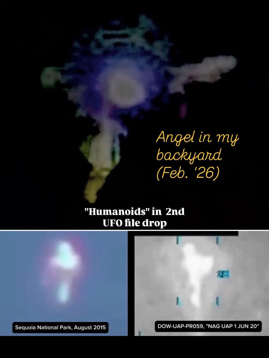 CraigPoirier's tweet photo. @sheila17_xo @InterstellarUAP A primary aspect of disclosure will be interdimensional angels planning for humanity's ascencion to 5th dimensional "Heaven on Earth" - The Great Awakening; the 3D/5D split.

Refer to my FB post for details &amp; 40+ pics/videos of angels in my backyard: https://t.co/Uy0vWWwnCN https://t.co/24ifvWWJX3