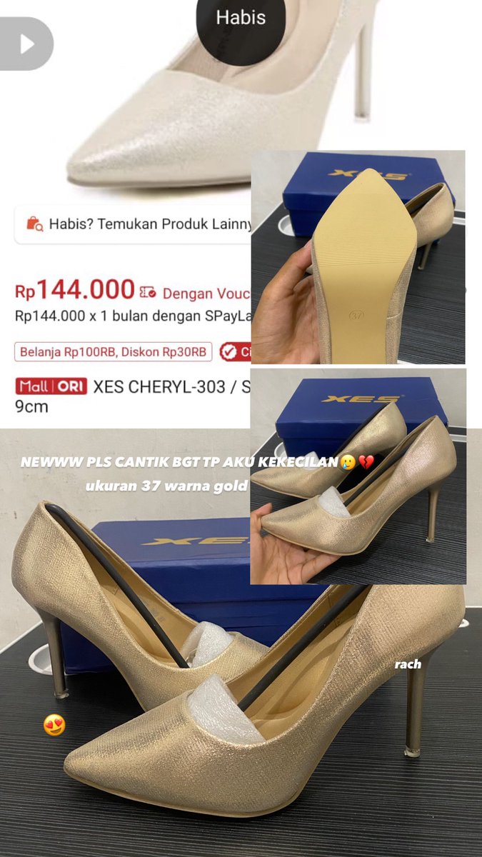 yeellowgurll's tweet photo. @undipmfs3 23,5cm new 135k nego cantikkk https://t.co/pdpn6E5yl4