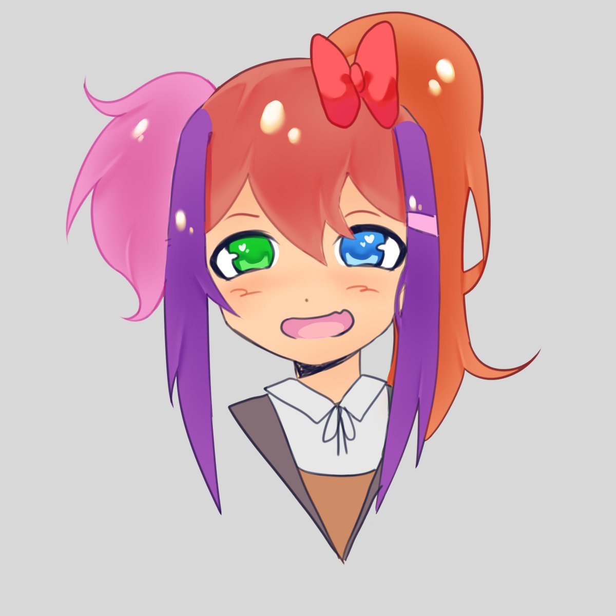 Sour_Yams's tweet photo. #DDLCfanart #DDLCPlus #ddlcyuri #ddlcsayori #ddlcnatsuki all of the doki's! https://t.co/TL2oYjVUTB