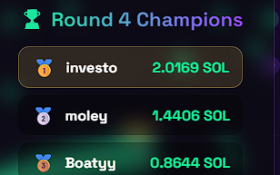 flightxbt's tweet photo. managed to win a round of solither and got paid 2 sol 

never fade this dev https://t.co/AzCCqck9c4