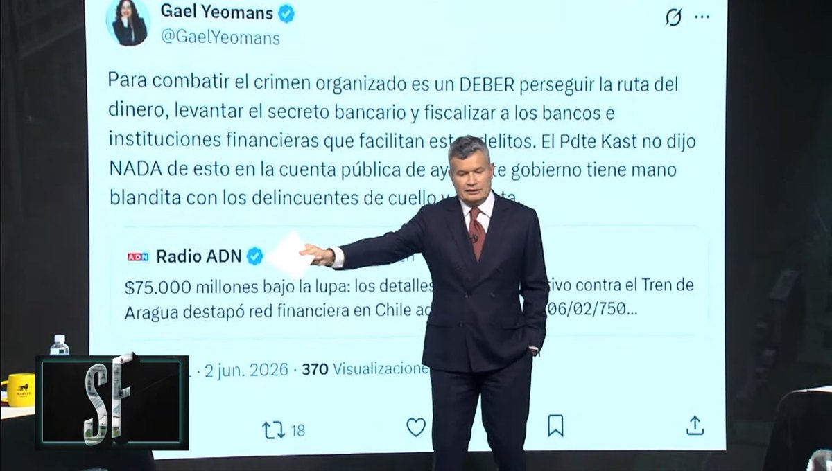 DRESTRUM__Pl's tweet photo. Actualmente Sin Filtros a cargo de Bianchi es exactamente lo mismo que “La Voz de los que sobran”. 

Espero que pronto se anuncie un nuevo programa de debate a las 20hrs que compita directamente con el fallecido SF. 

Tic tac… ⏳ https://t.co/BeF5ic5JV2