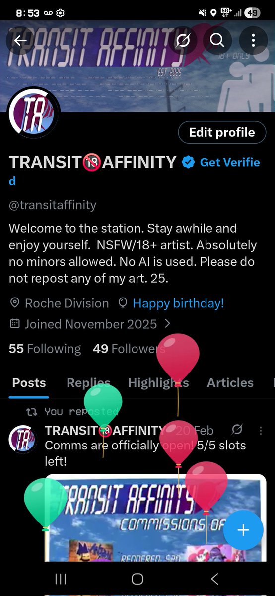 transitaffinity's tweet photo. YIPPEE https://t.co/nSpNpQkwsV