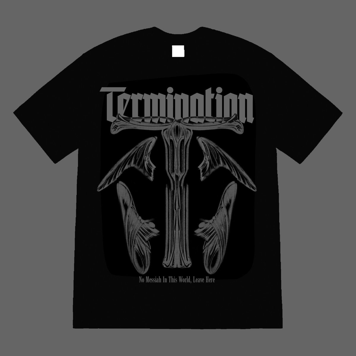 termination616's tweet photo. "No Messiah In This World, Leave Here" 
S/S Tee
Design by Takashi Makabe

Release : June 27
Rampage Fest in Seoul, South Korea https://t.co/9j9DdoSqBY