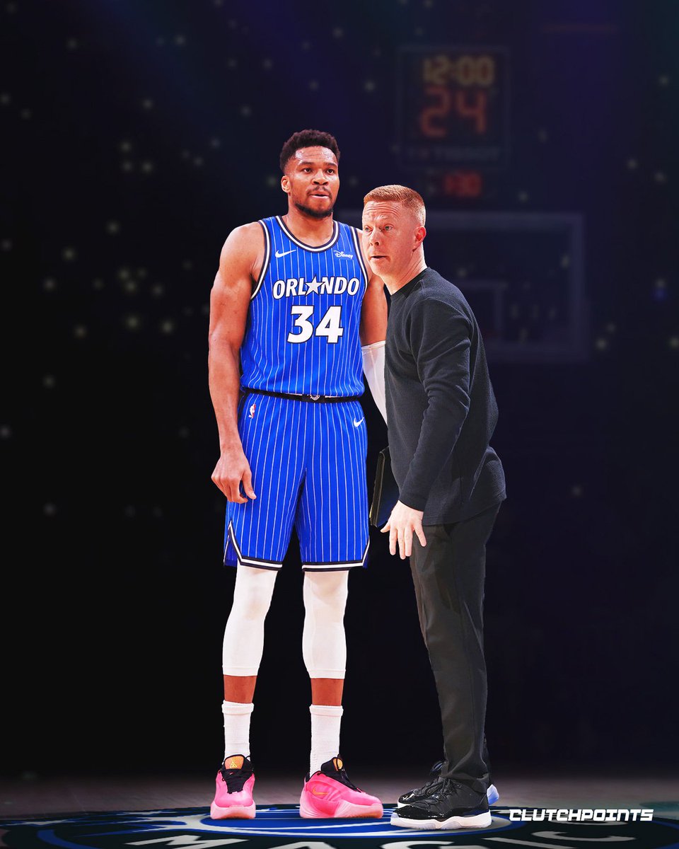 MagicNationCP's tweet photo. The Magic may have found a hidden Giannis card 👀

Sean Sweeney worked closely with Giannis in Milwaukee from 2014-18. With trade rumors swirling, Orlando now has a valuable connection to pair with its young core and treasure chest of assets.

Don't sleep on it. https://t.co/jccXk0qgzR