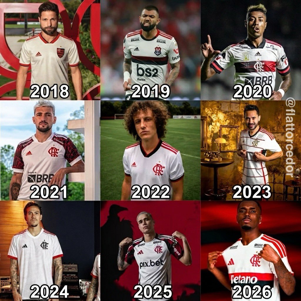 CentralFlaNacao's tweet photo. Na sua opinião, qual foi o MELHOR MANTO II do Flamengo desde 2018? 🔴⚫️

📸 @flattorcedor