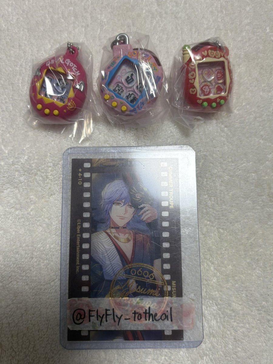FlyFly_totheoil's tweet photo. @no_tl ガチャガチャ めじるしアクセサリー シャカシャカチャーム 交換 譲渡 たまごっち

譲）デビルまめっち りんごっち ふぁみたまラブ

求）定価＋送料

3点まとめてのお譲り
銀行振込（ゆうちょ）＞PayPay
難しいとは思いますが、お気軽にお声がけください🙇‍♀️ https://t.co/qwXqWsrvHQ