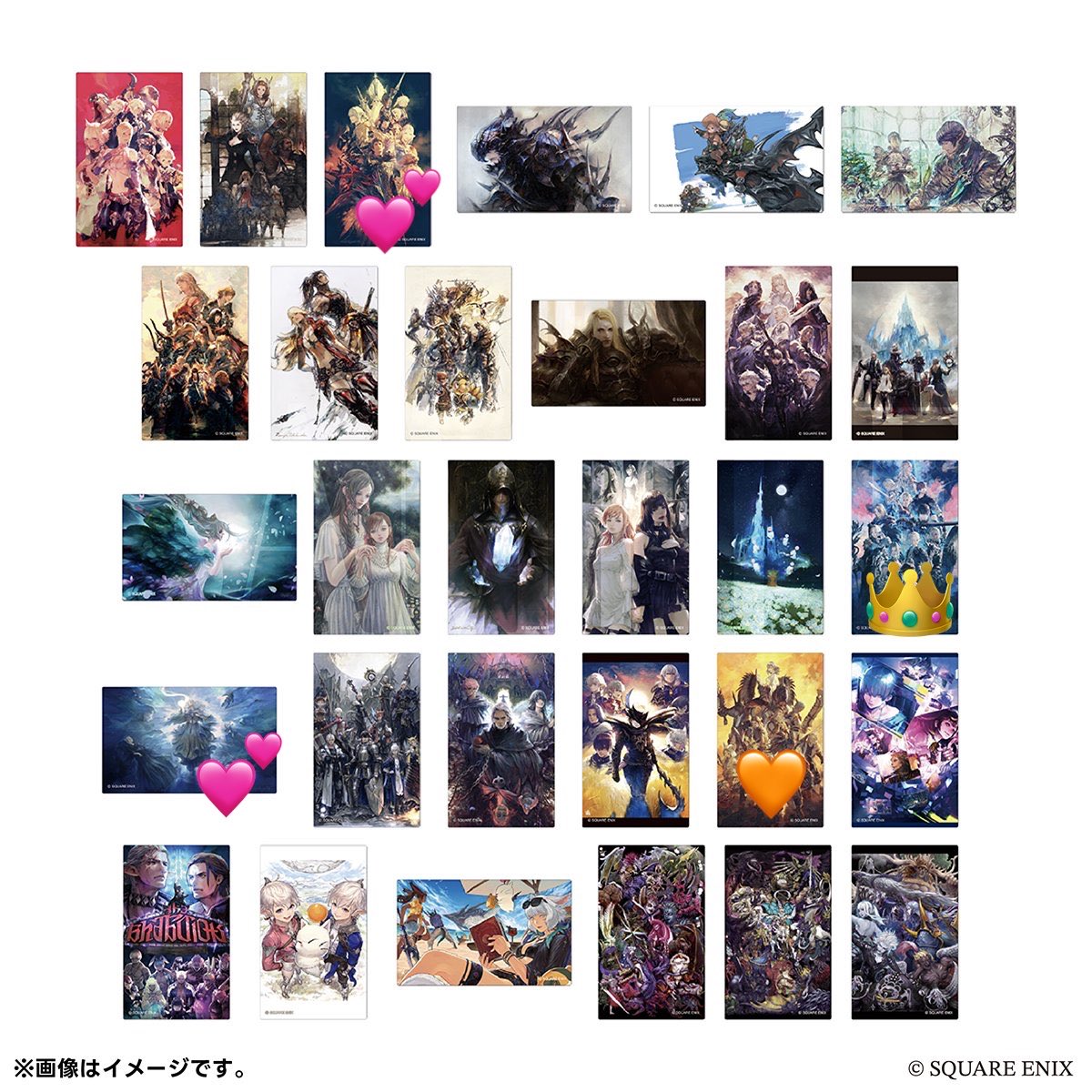 applecandy_com's tweet photo. 【交換】FF14 光の戦士の軌跡展 ヒカセン展 ファイナルファンタジーXIV
アートクリアカードコレクション

求：画像①暁月集合＞＞蒼天集合＞ヴェーネス（古代人）＞＞黄金
譲：画像②③

郵送または梅田手渡し
ヴェーネス以外各一求
👑一枚決まるまで他お時間頂きます
まとめてのお取引優先 https://t.co/BAYpLtZoLe