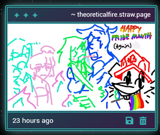 TheoreticalFire's tweet photo. Oh my god asjdgasjhd.
Happy pride month! They still haven't learned anything 🫶 https://t.co/Qt56EkxOYJ