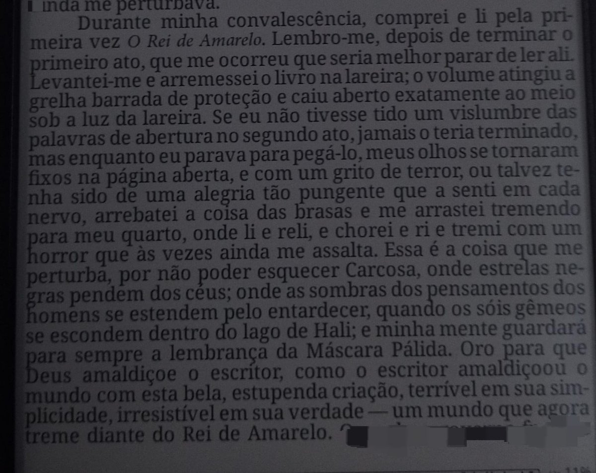 Acervojacky's tweet photo. @AcervoCordelios Meu hiperfoco de agora... Tô arrumando coragem pra ler o livro do rei de amarelo https://t.co/5pDwlddx65