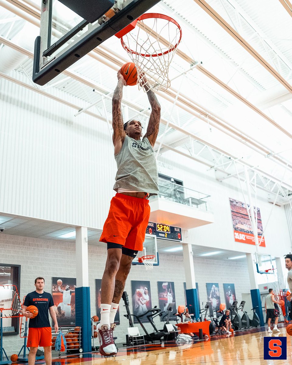 Cuse_MBB's tweet photo. First run 🍊🔥 https://t.co/GDNj1QdzMT