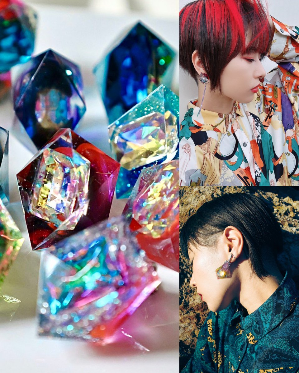 Lilium_meeting's tweet photo. 🆙UPON HANDMADE 様🔛
第1会場スペースNo.5
@UPONHANDMADE

「几帳面なほどの直線美」
「尋常ではない色彩」
「突き刺さりそうなほどのエッジ」

日常に
エッジの効いたアクセサリーでアクセントを🔺🔺 https://t.co/fOqrGsVrxB