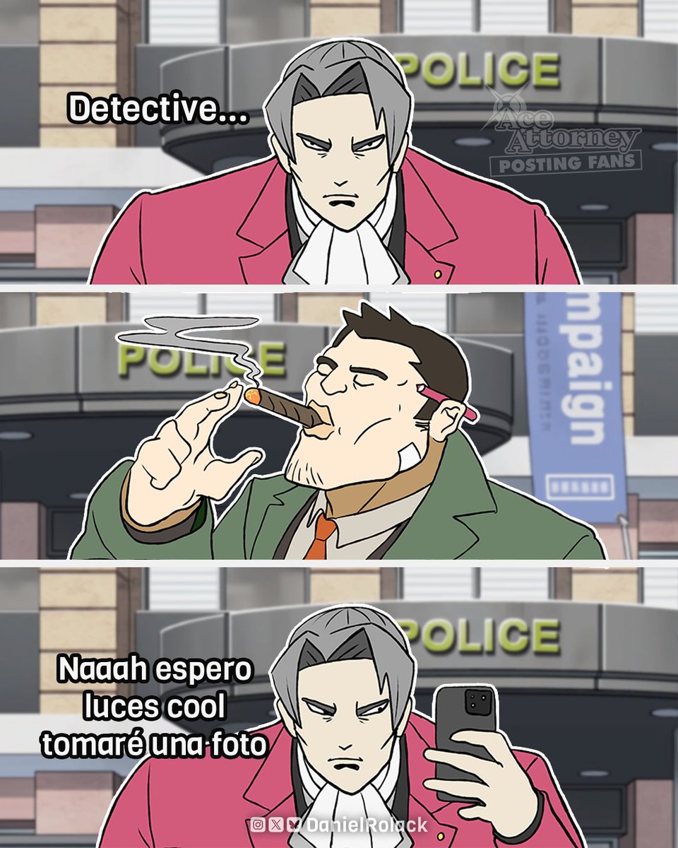 DanielRolack's tweet photo. *Lo hace sticker de wasap

#AceAttorney #CAPCOM https://t.co/d4MmBCM6FY