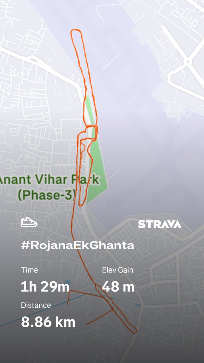 BaghRohan's tweet photo. #RojanaEkGhanta 
।। ସୁପ୍ରଭାତ।।
#Longest #Fastest_also
#76th_activity_on_strava https://t.co/zKzyJOl9ld