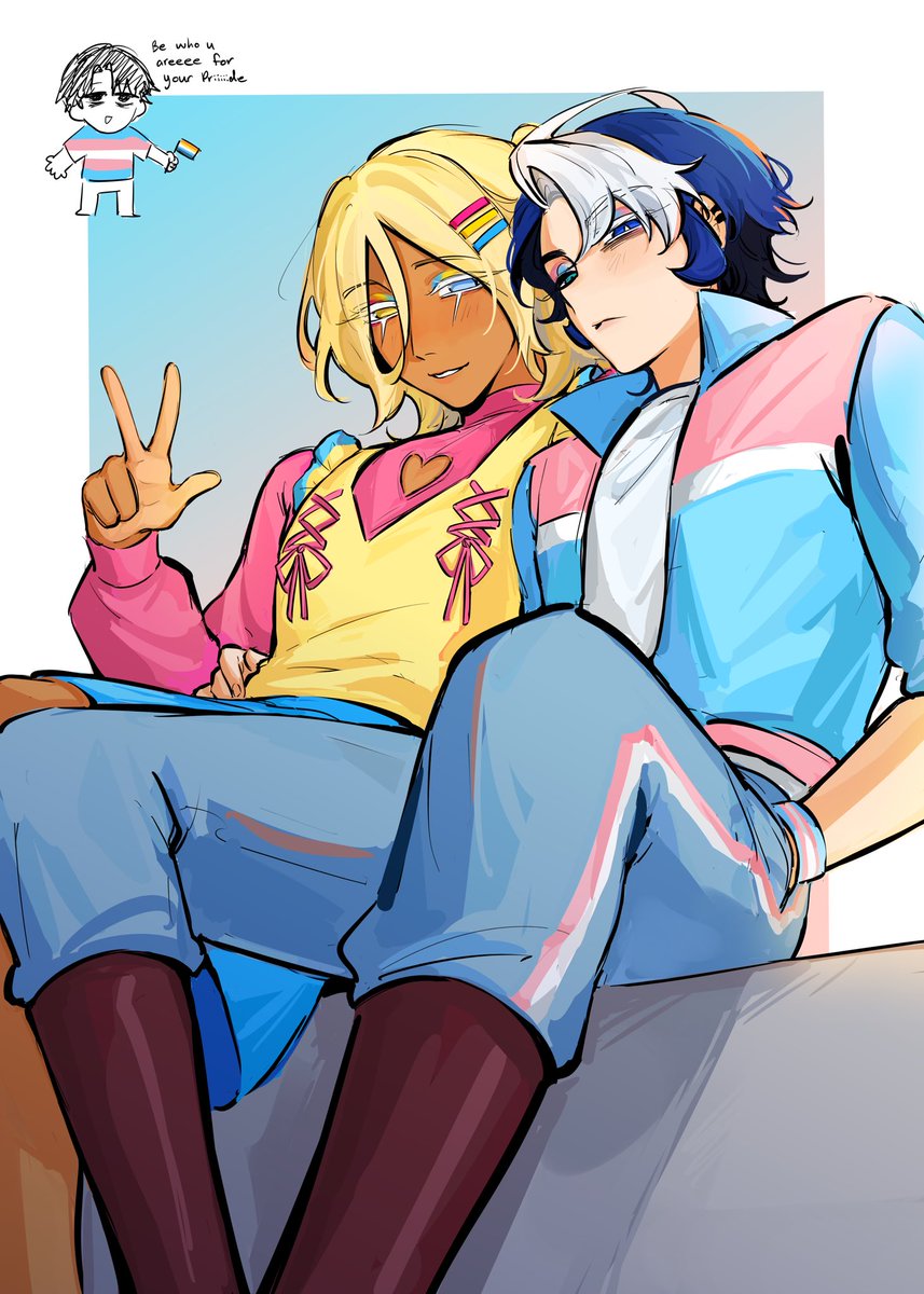 acidrain713's tweet photo. Decided to draw for pride after all https://t.co/JylKL3WHZL