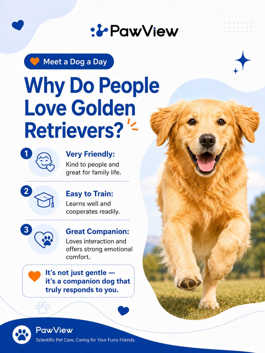 pawviewofficial's tweet photo. ✨Meet a Dog a Day | Golden Retriever https://t.co/BeCJGYTaTm