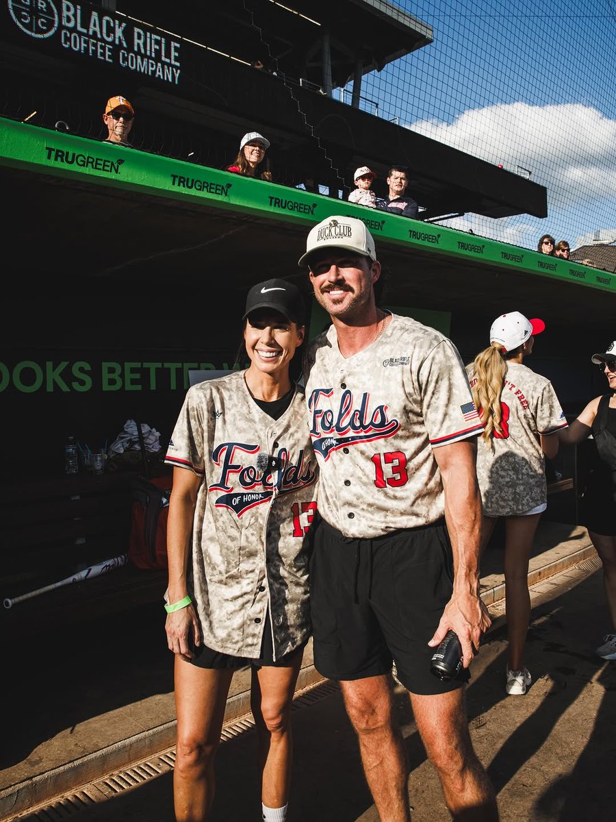 Rileygreenh's tweet photo. Pulled off the victory at @foldsofhonortn charity softball game again last night…  thanks to everyone who came out to support our military and their families. #weouthere #america #sports #foldsofhonor #123VivaLAlgérie #salı #madarakaday2026 https://t.co/BzliaPSADj