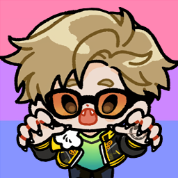 kaamuzero's tweet photo. happy pride month!! here are my old pride headcanon icons of the #exandbee characters ❤️
Ex - agender, gay (he/any)
Bee - bisexual (he/him? questioning)
Blodgrim - gay (he/him)
Nero - bisexual (he/him) https://t.co/434kg0owUm