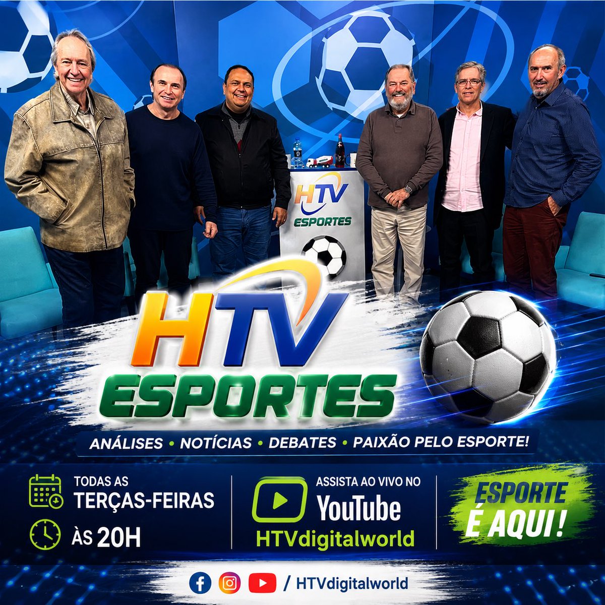 robertohincaTV's tweet photo. Siga no YouTube HTVdigitalworld e confira todos os nossos programas @HTVDigital https://t.co/lHPdGl5jiJ