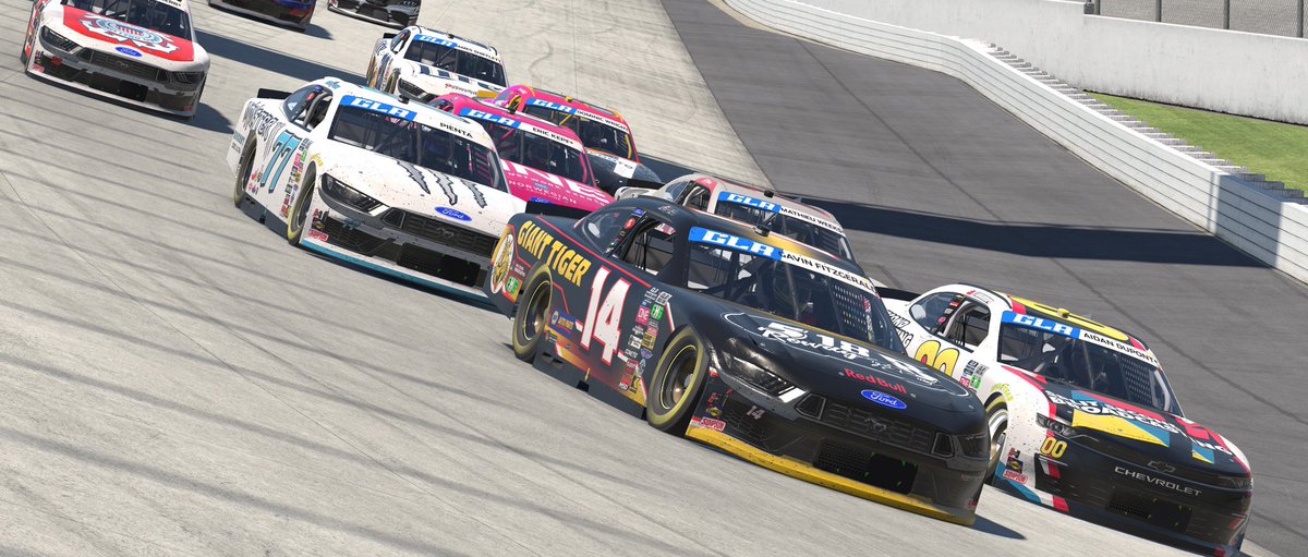 RacingSpectrum's tweet photo. Our @GreatLakesRace results from Dover:
9th Elliott Henderson #37
11th @fitzyg_16 #14
22nd @jpienta27 #77
36th @MatulenasHunter #7
A tough night was had by all.
#iracing #eracing #glps #nascaroreilly #stockcar #racecar https://t.co/ljkNrbnGoB