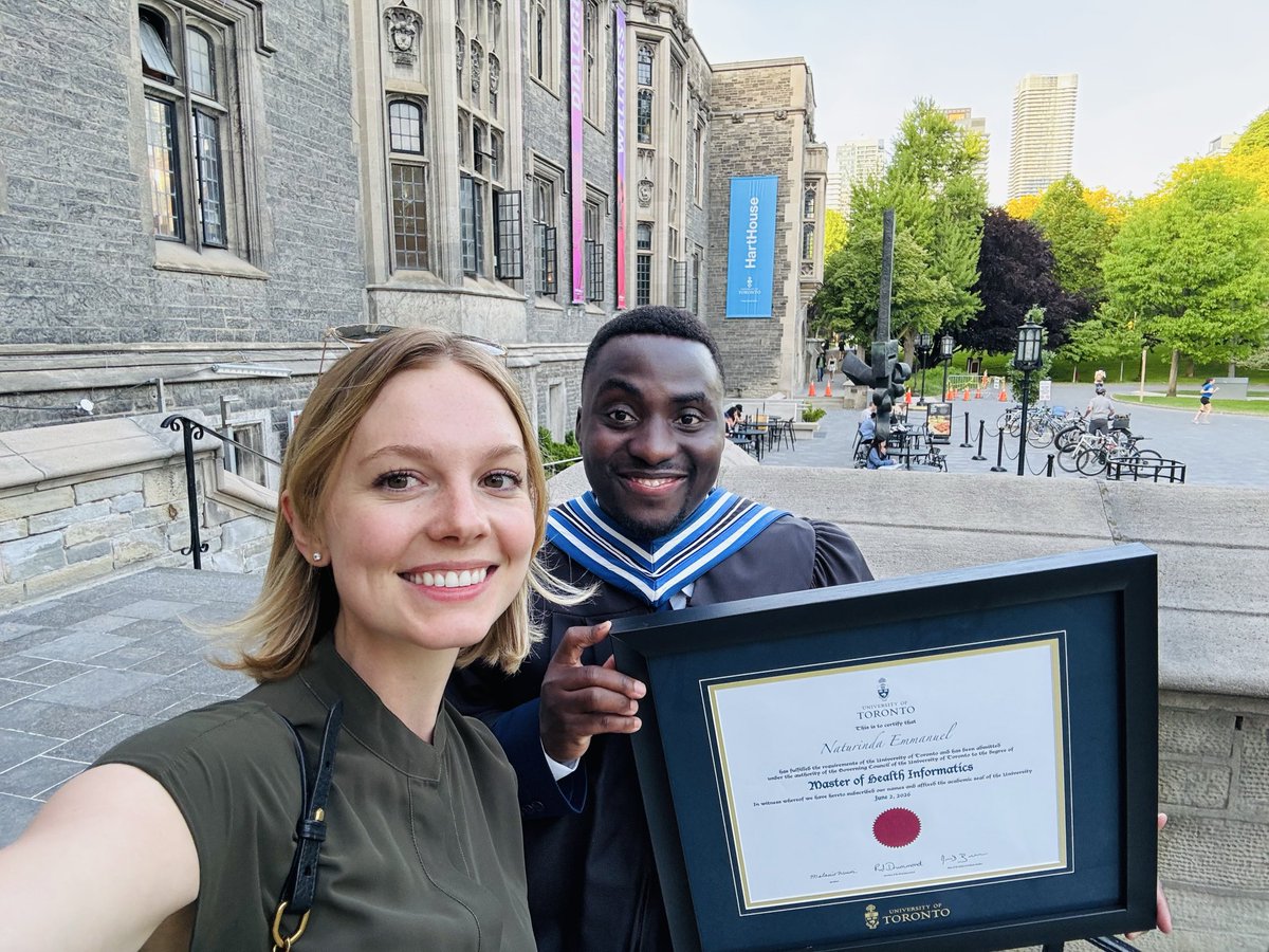 iamnaturinda's tweet photo. Two years later,
Master of Health Informatics

University of Toronto

Class of 2026. 🎓

The Journey was the Reward!

#DefyGravity #UofTGrad26 https://t.co/Td04khMulz