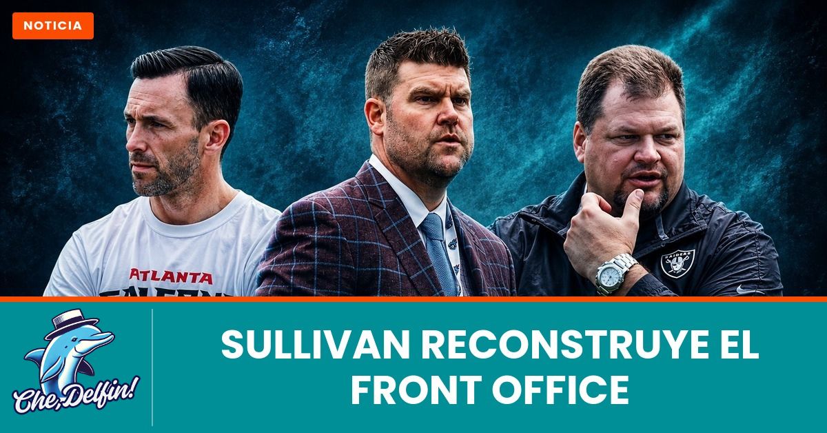 che_delfin's tweet photo. Sullivan no solo está armando un equipo. Está construyendo una organización.
Miami acaba de anunciar la restructuración más completa de su front office en años. Personnel, football ops, salud y rendimiento. Todo tocado.
🧵 https://t.co/g095NZqynW