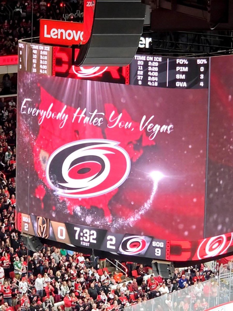 cellolvnv's tweet photo. @NHL @Canes Very classy… https://t.co/AwEUzfb7Mv