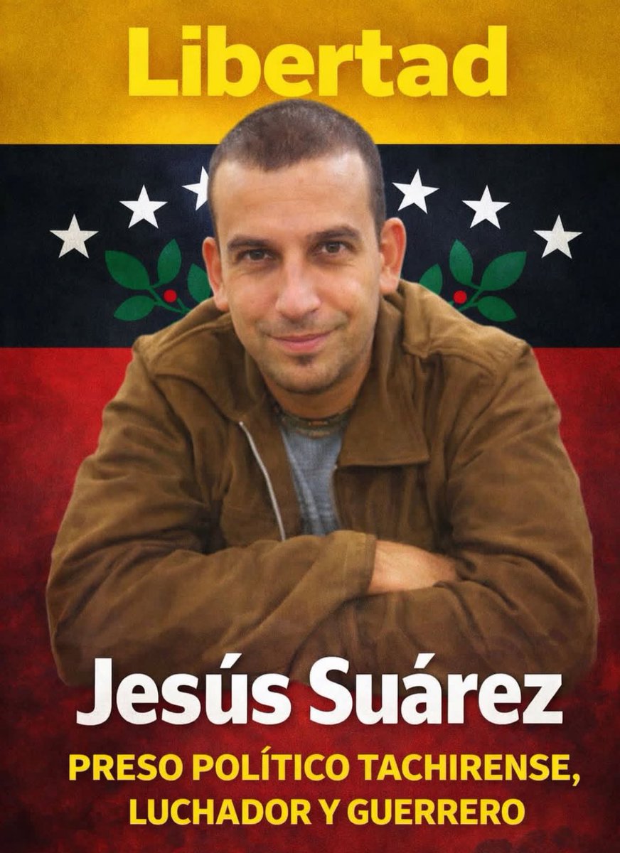 ConcerTachira's tweet photo. Concertación Ciudadana Táchira seguirá luchando por la liberación de todos los Presos Políticos. Civiles y militares.

Ya basta de tanta injusticia, hasta cuando.! 

El Socialismo del S.XXI fracasó.

@CesarPerezVivas
@MariaCorinaYA
@lanacionweb 
@OEA_Derechos 
@ElNacionalWeb https://t.co/daXINs3PK9