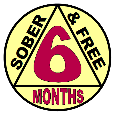 PocketSponsor's tweet photo. @Sober_lifestyl One half year! Good job. https://t.co/kAmcQcyiyM