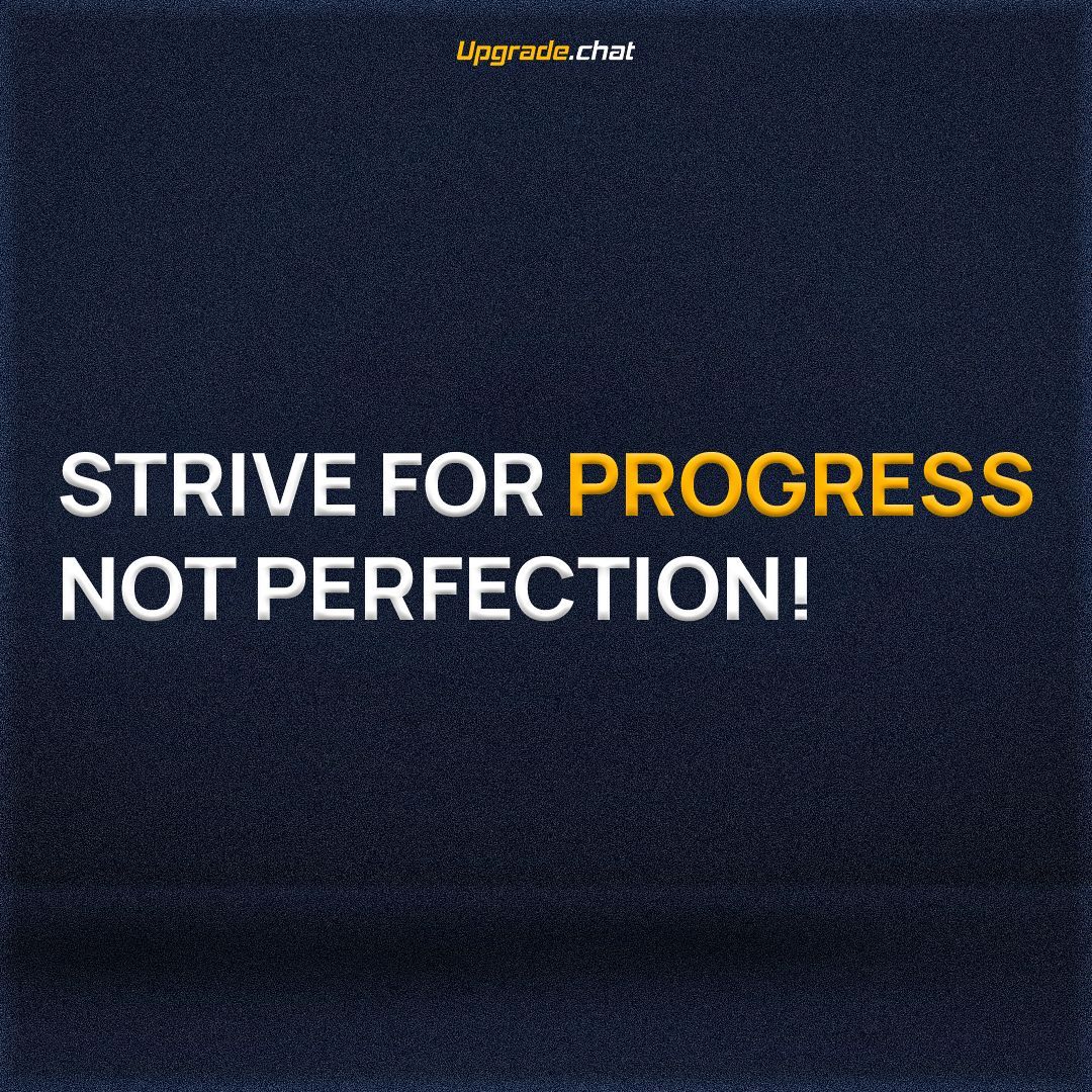 Upgrade_Chat's tweet photo. Too many creators wait for the perfect product, the perfect website, or the perfect time.

The ones who win? They launch, learn, improve, and keep moving forward. 🚀

Progress creates momentum. Momentum creates results.

Start today. Improve tomorrow. https://t.co/y4DlWlepAE