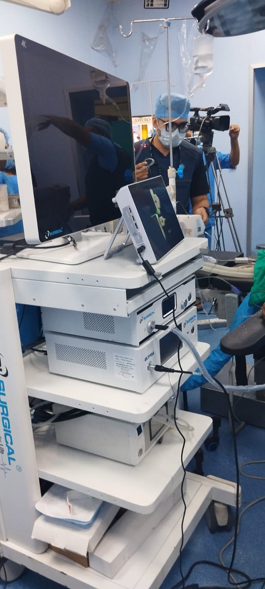 REDPINE_Medical's tweet photo. ✅ Live RIRS Surgery at India – #REDPINE 7.5Fr Ureterosocpe delivers excellence
We are proud to share that Dr. Pushkar Choudhary successfully performed a live RIRS.
He stated:
🗣 “Redpine 7.5Fr flexible ureteroscope is the leading players in the industry.”
#LiveRIRS #Urology https://t.co/ZFR5C32KDX