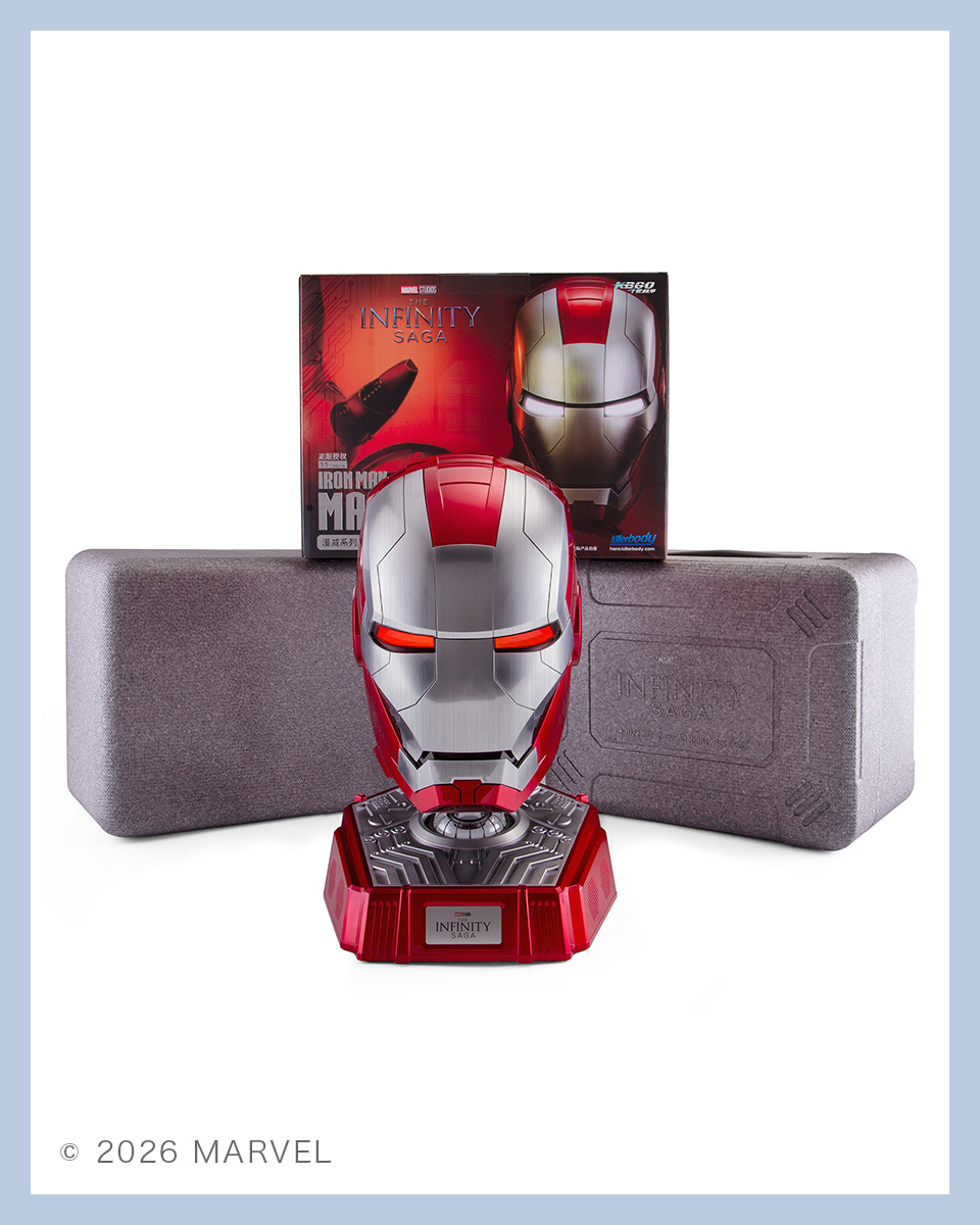 アイアンマン MK5ヘルメット付きワイヤレススピーカー登場✨ アーク