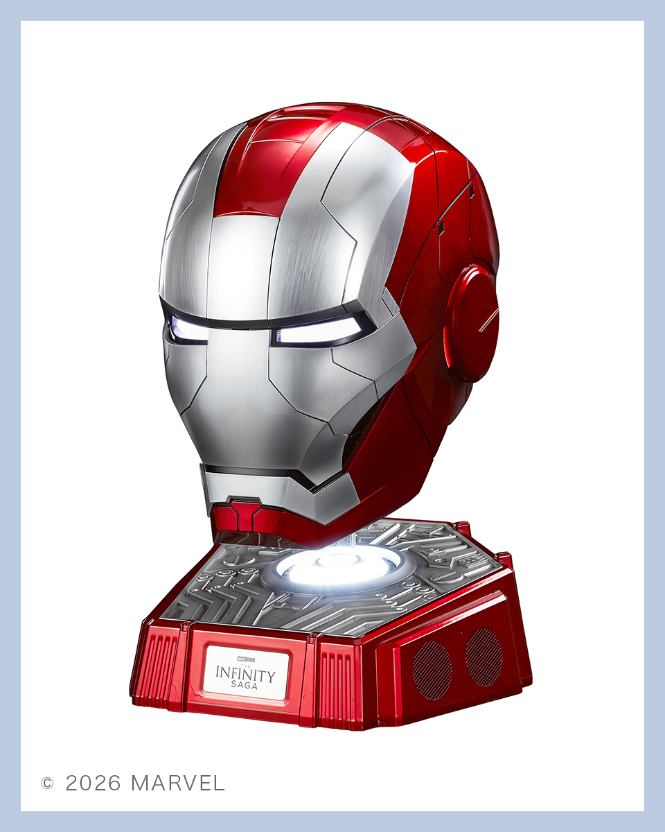 アイアンマン MK5ヘルメット付きワイヤレススピーカー登場✨ アーク