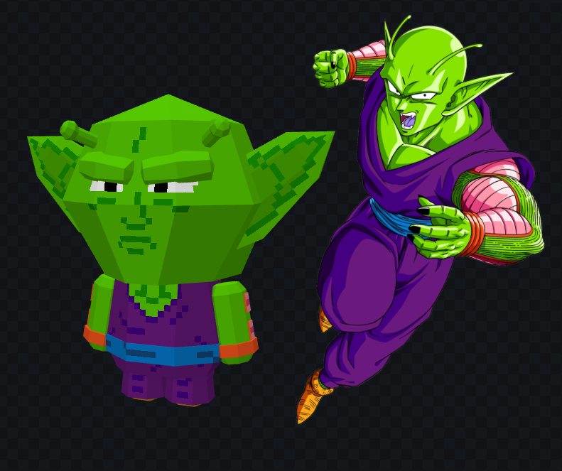 GagetheArtist's tweet photo. Piccolo was hard, but end up turning out pretty good #modeling #DragonBall #DBZ https://t.co/SDYw2eYdKt