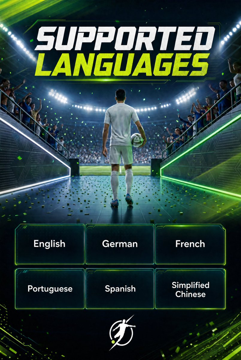 Kickoff_2026's tweet photo. 📣 Attention, Managers!
We will be officially launching on June 9th! ⚽ 
Your ultimate football journey is about to begin!

🌍 Check supported languages &amp; regions below.
👉 Pre-register now>>>https://t.co/EcgFhQjBvJ

#BeAPro #kickofffootball #soccer #soccergame https://t.co/RXt1Svo6xH