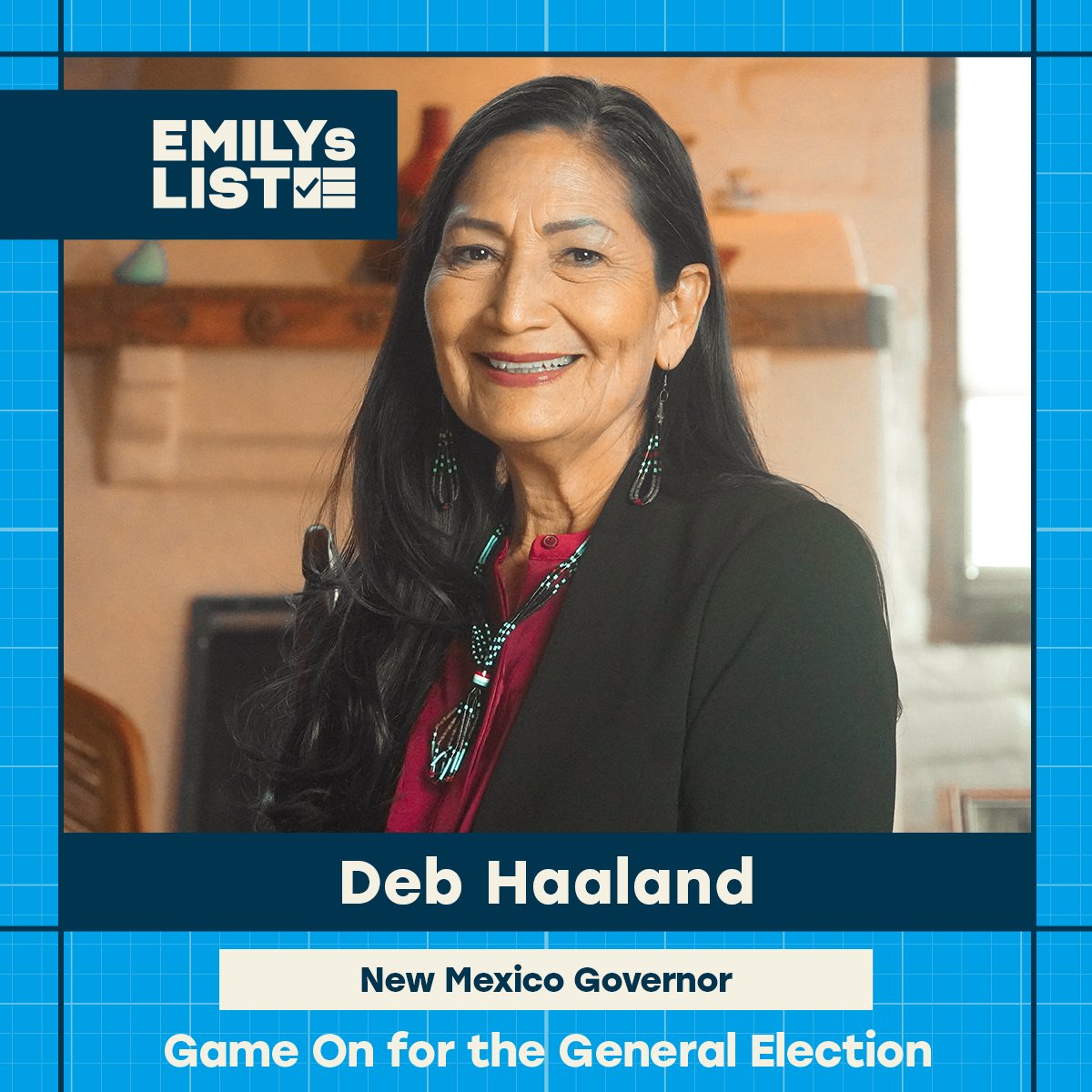 emilyslist's tweet photo. Congratulations to @DebHaalandNM and Maggie Toulouse Oliver, the official Democratic nominees for governor and lieutenant governor of New Mexico! We look forward to continuing to build a Democratic pro-choice trifecta in the state by electing both these bold leaders in November. https://t.co/NJoodEFrlt