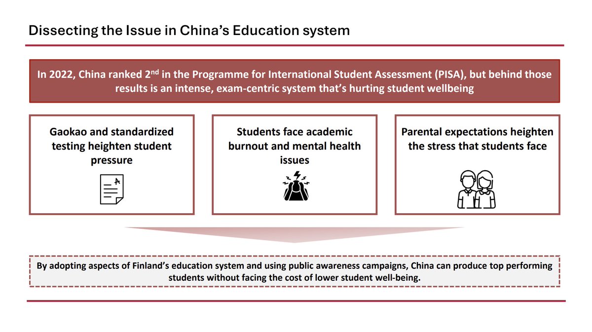 CarterEM203's tweet photo. China's intense education system can cause challenges for students. What needs to change and how? https://t.co/ASxc6EeZk7