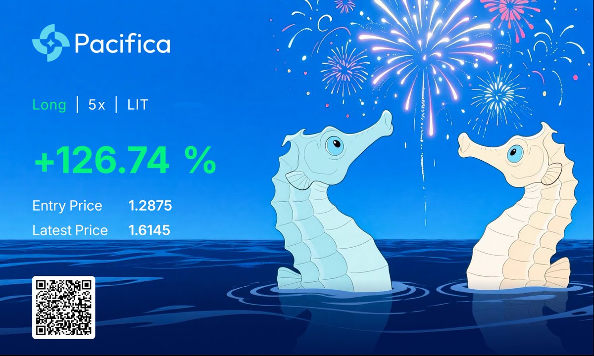 CryptoRefCodes's tweet photo. i share wins, but i share losses as well on @pacifica_fi 

a huge one tbh, 10% of portfolio. lost $50k this month so far longing btc.

didn't want to revenge trade, had stink bids filled on $LIT, made back 10% of that 10%.

highly believe all these translate to points aye? https://t.co/THMp0P9MFr