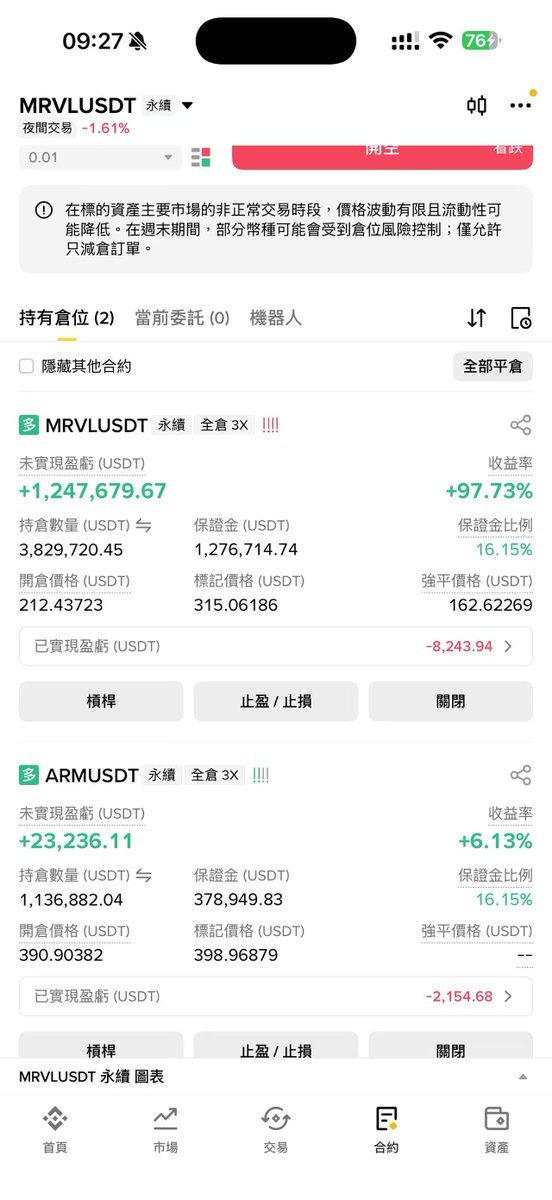 dongbimao's tweet photo. #MRVL

800万了，继续拿 https://t.co/BhdKhfiutK