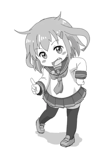 #ナフサ不足に対応してモノクロ画像を貼る 後にカラー化した絵