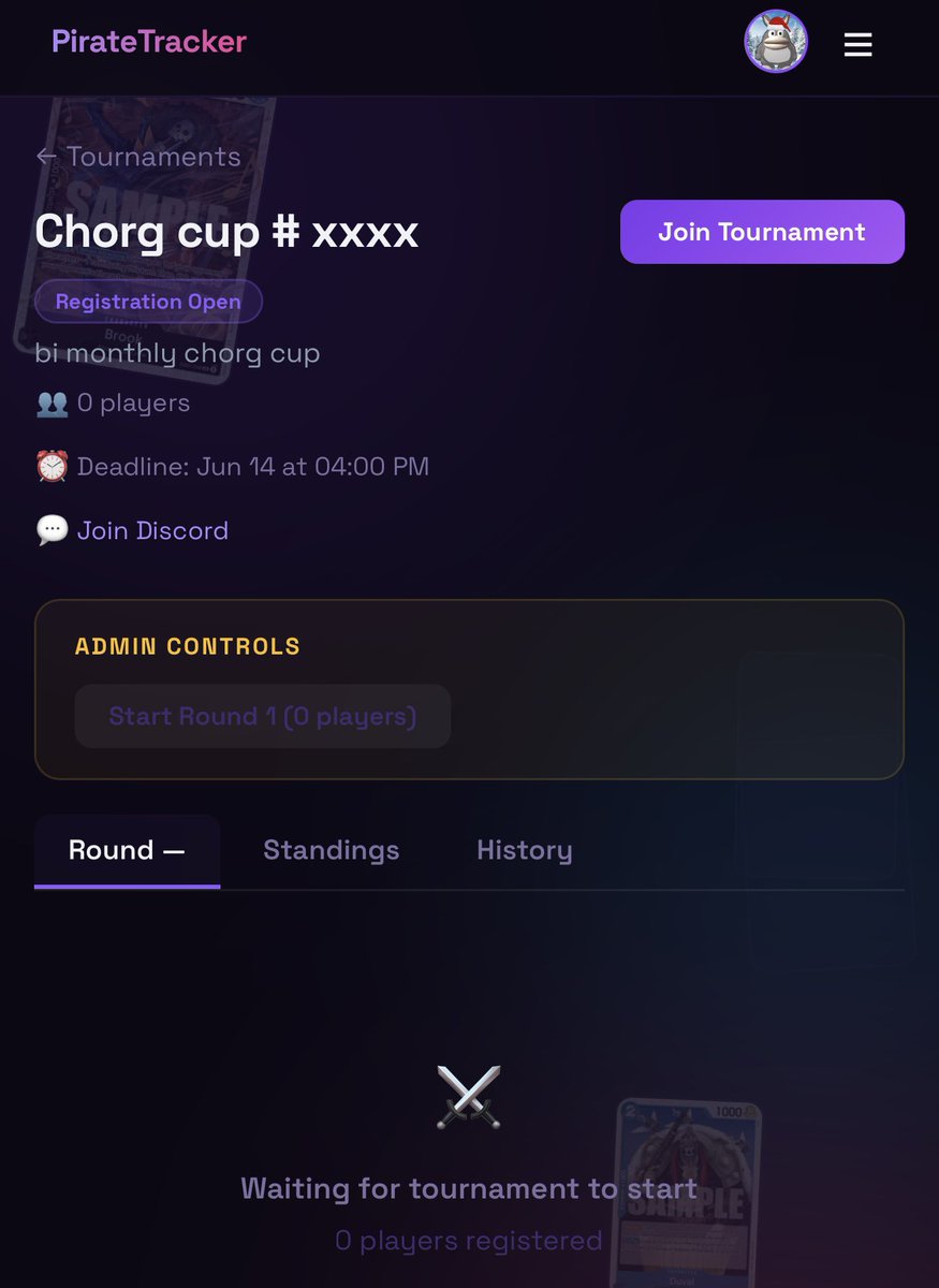 PirateTrackDev's tweet photo. PirateTracker is happy to announce that we are partnering with Chorg Cup! The next Chorg Cup will be hosted through PirateTracker! To celebrate this, the development team will be adding money to the prize pool to make this the biggest tournament ever! 1/2 links below! https://t.co/e5X1huK0lR
