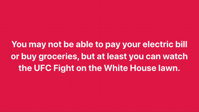 breckjhapner's tweet photo. #whitehouse #ufcfight #inflation #corruption https://t.co/aotsjcbgm3
