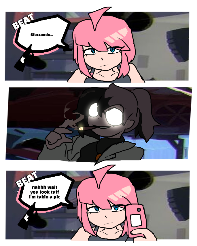 new_eXclipse's tweet photo. very out of character but i thought it'd be funny
(also yes this IS my first fanart of this game, and it's THIS.)
BTW VERY SUBSTANTIAL UNBEATABLE SPOLIERS, GO PLAY THE GAME IF YOU HAVEN'T-
#unbeatable #unbeatablegame https://t.co/BjTdFfSsFC