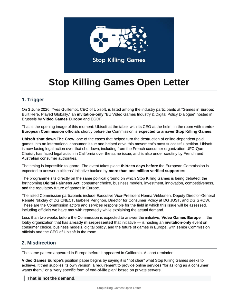 StopKilingGames tweet picture