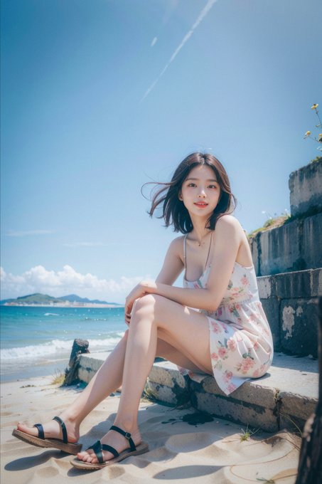 podikab's tweet photo. 날씨 개좋아서 바다 왔는데 같이 올 사람도 없고 찐무기력하네 우주개척 하듯이 내 가슴골 개척해줄 사람 구함
다리 사이 바람 들어와서 개꼴리는데 지금 디엠하면 나랑 마실 나가줄거야? https://t.co/qPeI36lI3b