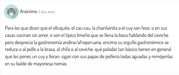 cconeres's tweet photo. donde esta esa army que dijo esa webada del olluquito ,cau cau y chanfainita
-🍡 https://t.co/kzI103yb05